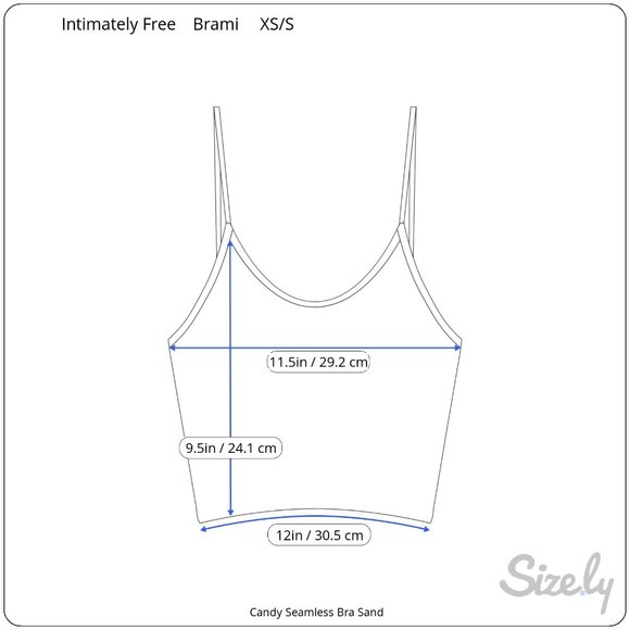 NWT INTIMATELY FREE PEOPLE Candy Textured Seamless Bralette in Sand XS/S - Picture 16 of 16